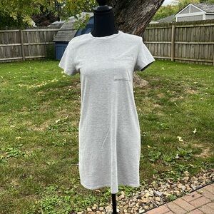Gray T-shirt Dress